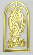 Saint Christopher bookmark