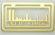 New York Skyline bookmark