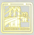 Brooklyn Bridge bookmark
